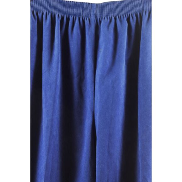 Allison Daley Blue Women's Pull On Dress Pants Elastic Stretch Waist 14 044 - Picture 4 of 4